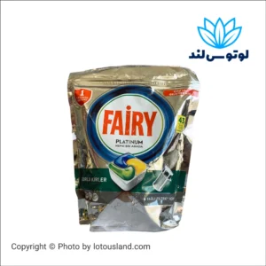 قرص ماشین ظرفشویی فیری پلاتینیوم بسته 43 عددی