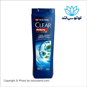 شامپو ضد شوره و خنک کننده نعنایی مردانه کلییر 350 میل