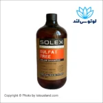 شامپو سولکس بدون سولفات حاوی کراتین مخصوص موهای رنگ شده 1000 میل