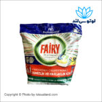 قرص ماشین ظرفشویی فیری پلاتینیوم مدل Hepsi Bir Arada با رایحه لیمو 125 عددی