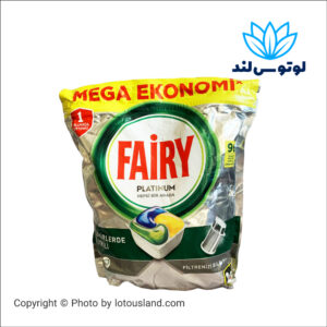 قرص ماشین ظرفشویی فیری بسته 96 عددی مدل پلاتینیوم