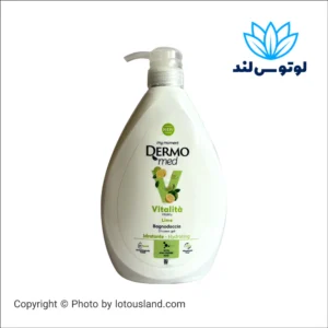شامپو بدن درمومد مدل ویتالیتا Vitalite رایحه لیمو حجم 1000 میل