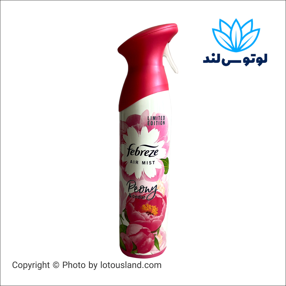 اسپری خوشبو کننده هوا فبرز با رایحه گل صد تومانی و سرو