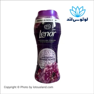 دانه های خوشبو کننده لباس لنور رایحه گل آمیتیس وزن 210 گرم