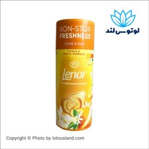 دانه های خوشبو کننده ماشین لباسشویی لنوور (Lenor) رایحه مرکبات