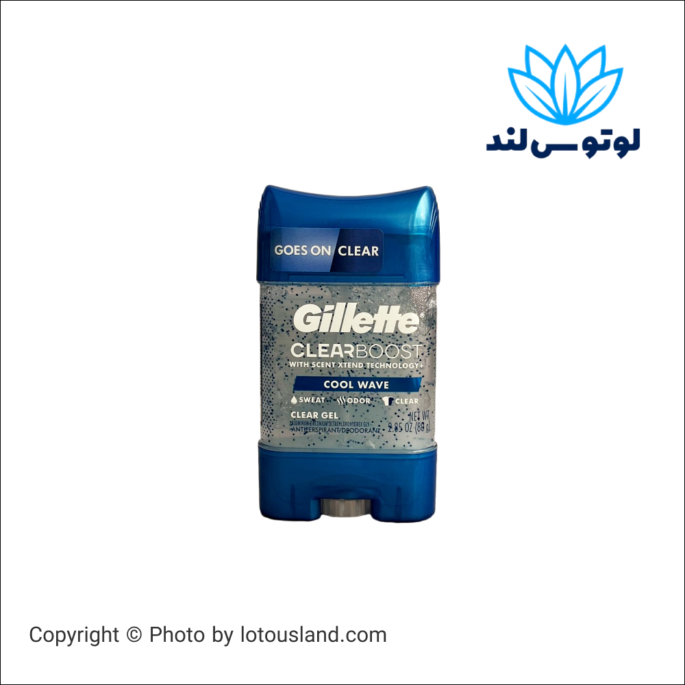 استیک ژله ای ضد تعریق مردانه ژیلت مدل Cool Wave حجم 70 میل