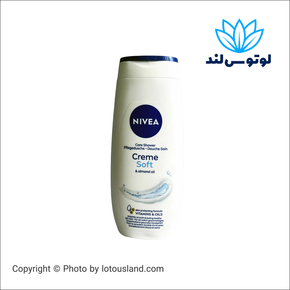 شامپو بدن کرمی سافت نیوا حجم 250 میل