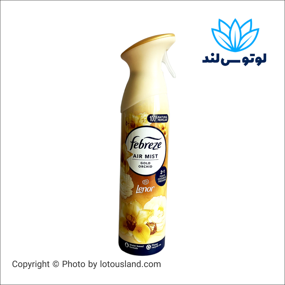 اسپری خوشبو کننده هوا فبرز Febreze مدل Gold Orchid حجم 300 میل