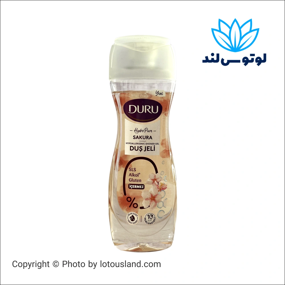 شامپو بدن دورو Duru مدل Sakura Dus Jeli تحت لیسانس حجم 450 میلی