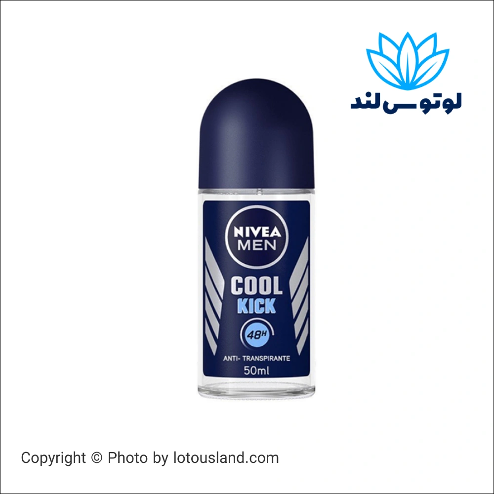 رول ضد تعریق مردانه نیوآ Nivea مدل Cool Kick حجم 50 میل