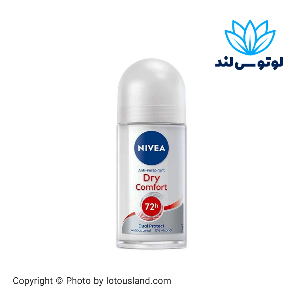 رول ضد تعریق زنانه نیوآ Nivea مدل Dry Comfort حجم 50 میل