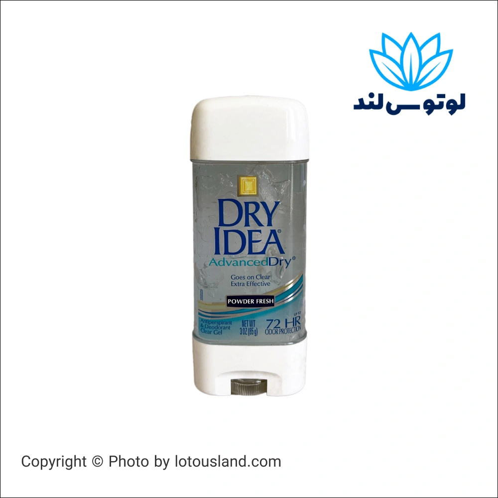 دئودورانت Dry Idea Advanced Dry با محافظت 72 ساعته و رایحه پودر تازه
