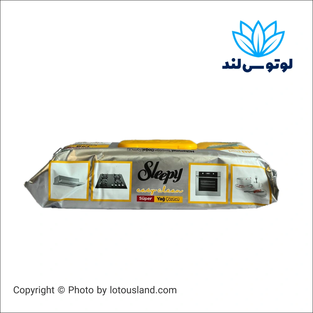 دستمال رولی Sleepy برای پاکسازی چربی و لکهها