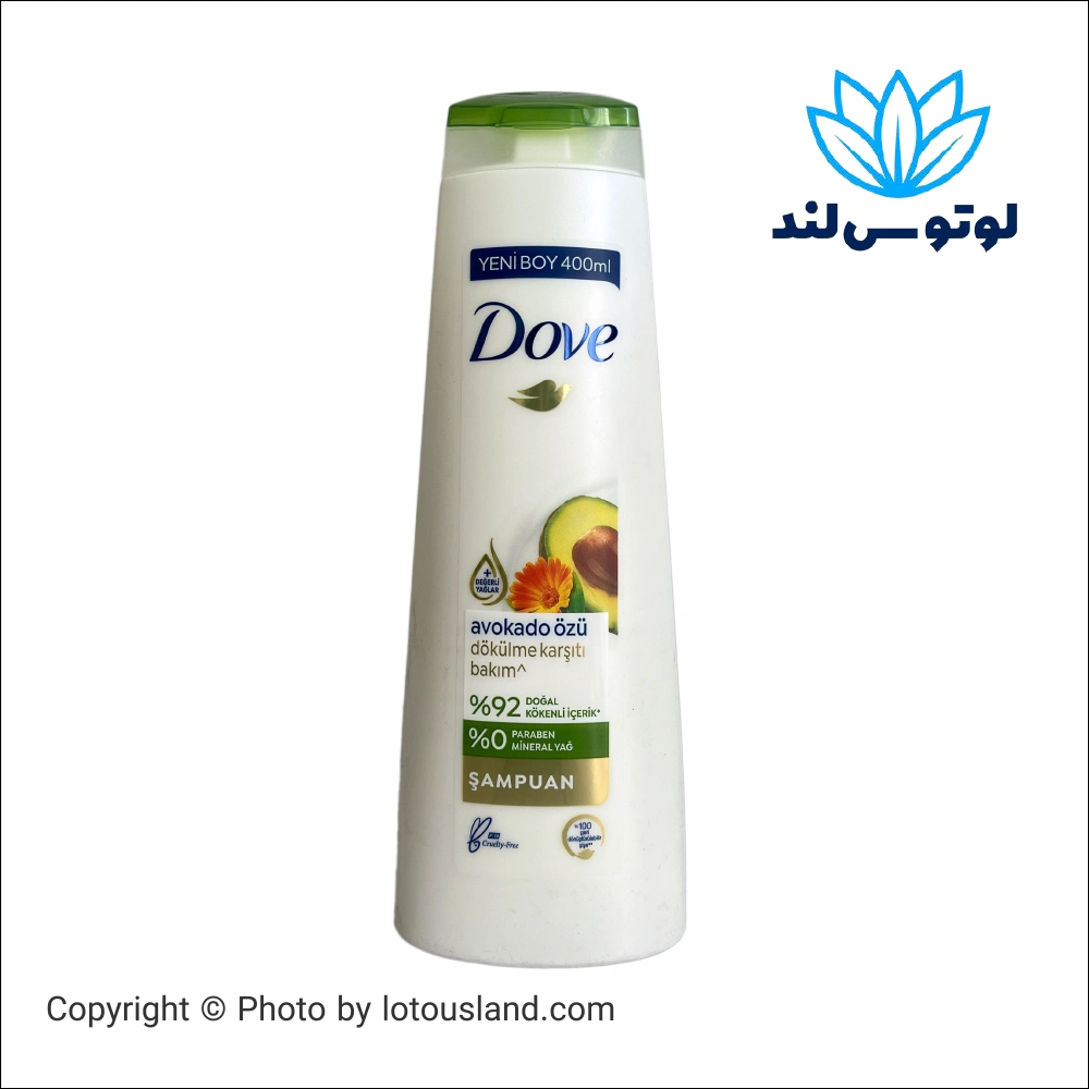 شامپو داو مدل Avocado Extract ضدریزش مو حجم 400 میلی‌لیتر