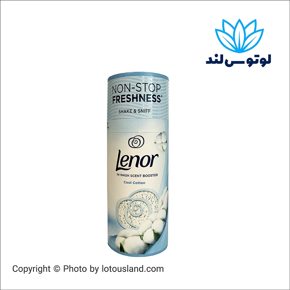 دانه های خوشبو کننده ماشین لباسشویی لنوور (Lenor) رایحه Cool Cotton