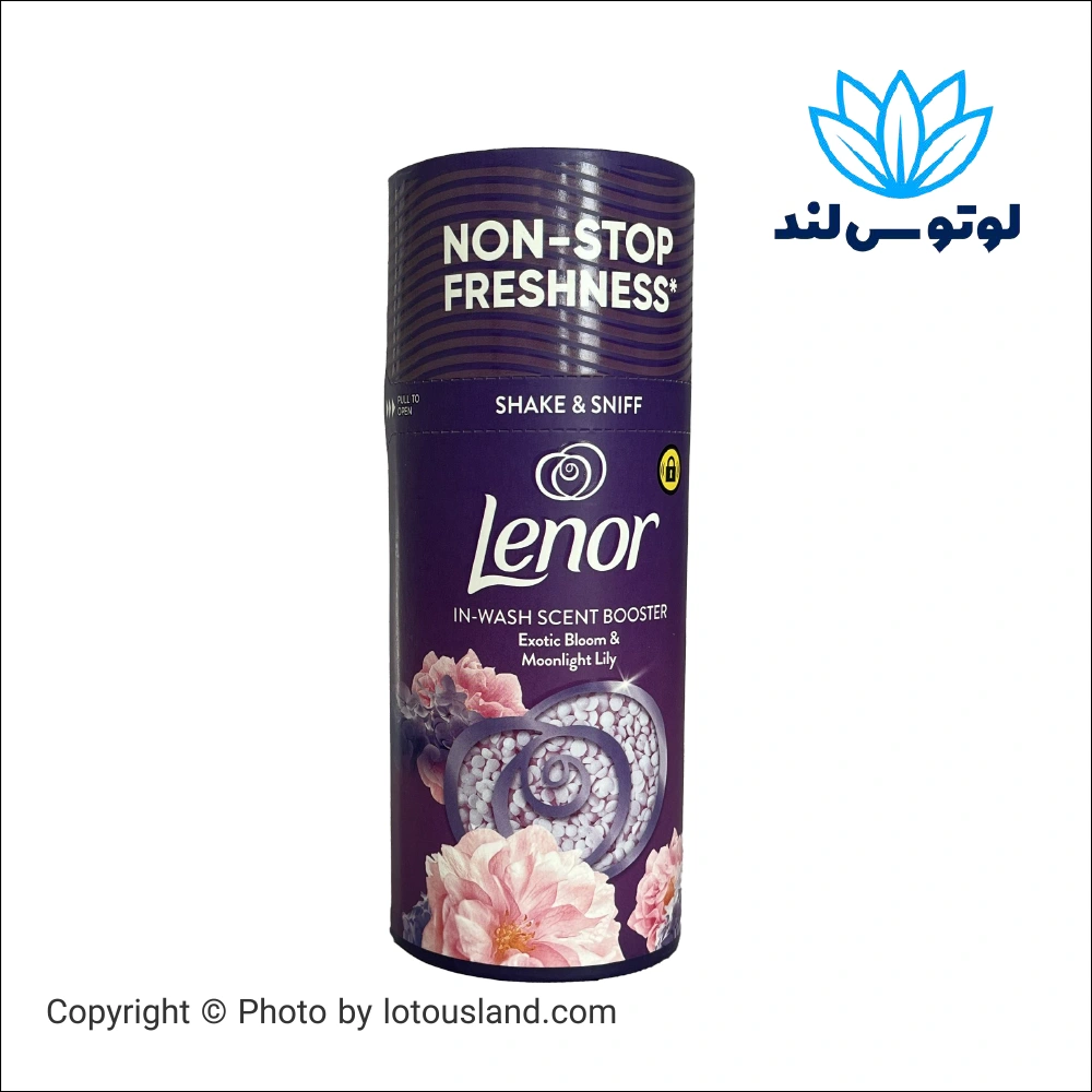 خوشبو کننده لباسشویی لنوور Lenor اکزوتیک بلوم و لیلی