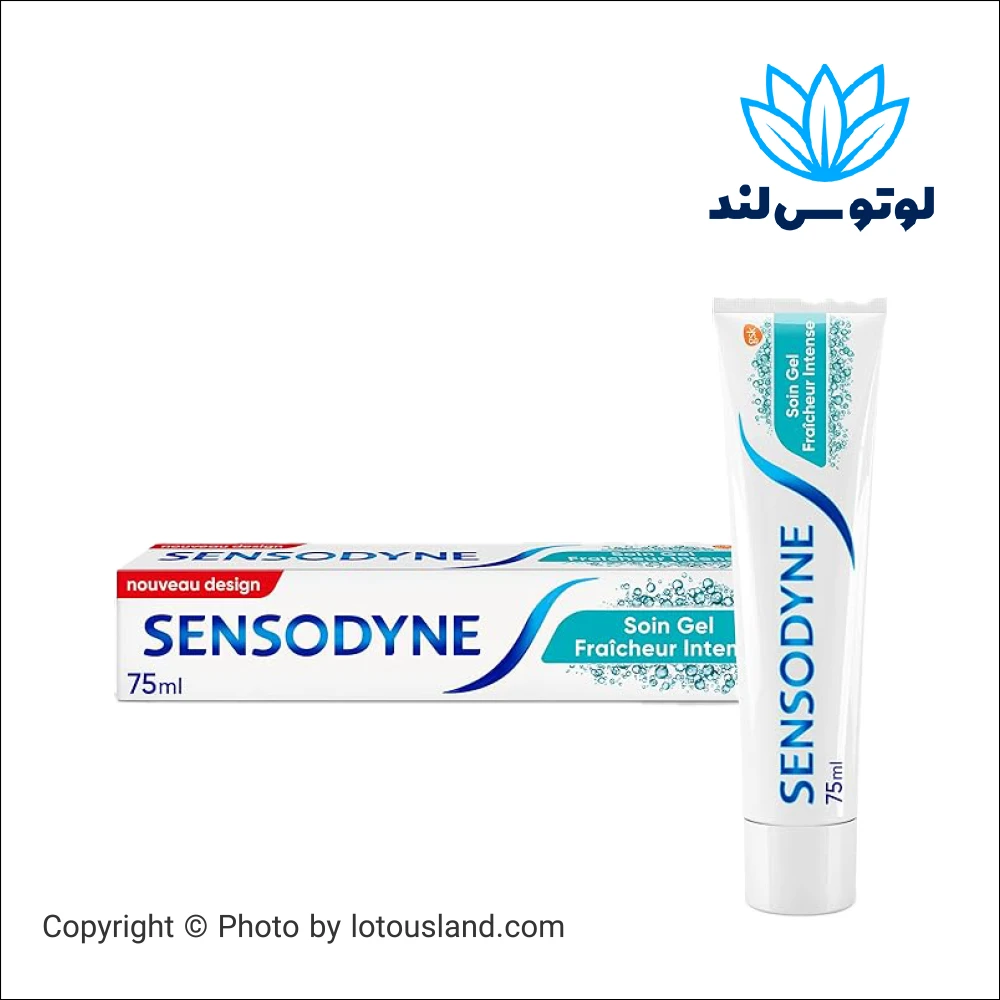 ژل خمیردندان سنسوداین خنک‌کننده قوی اینتنس فرش