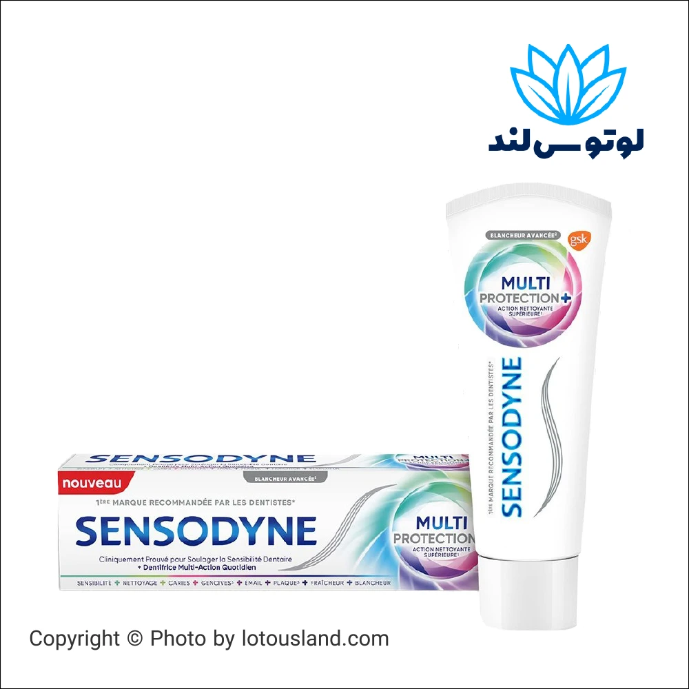 خمیردندان سنسوداین مولتی پروتکشن پلاس چندکاره
