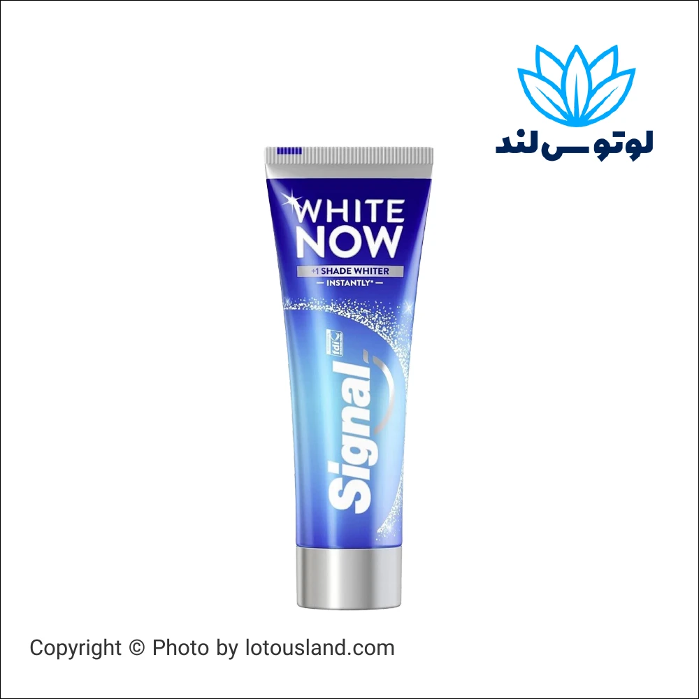 خمیردندان سیگنال وایت ناو سفیدکننده فوری