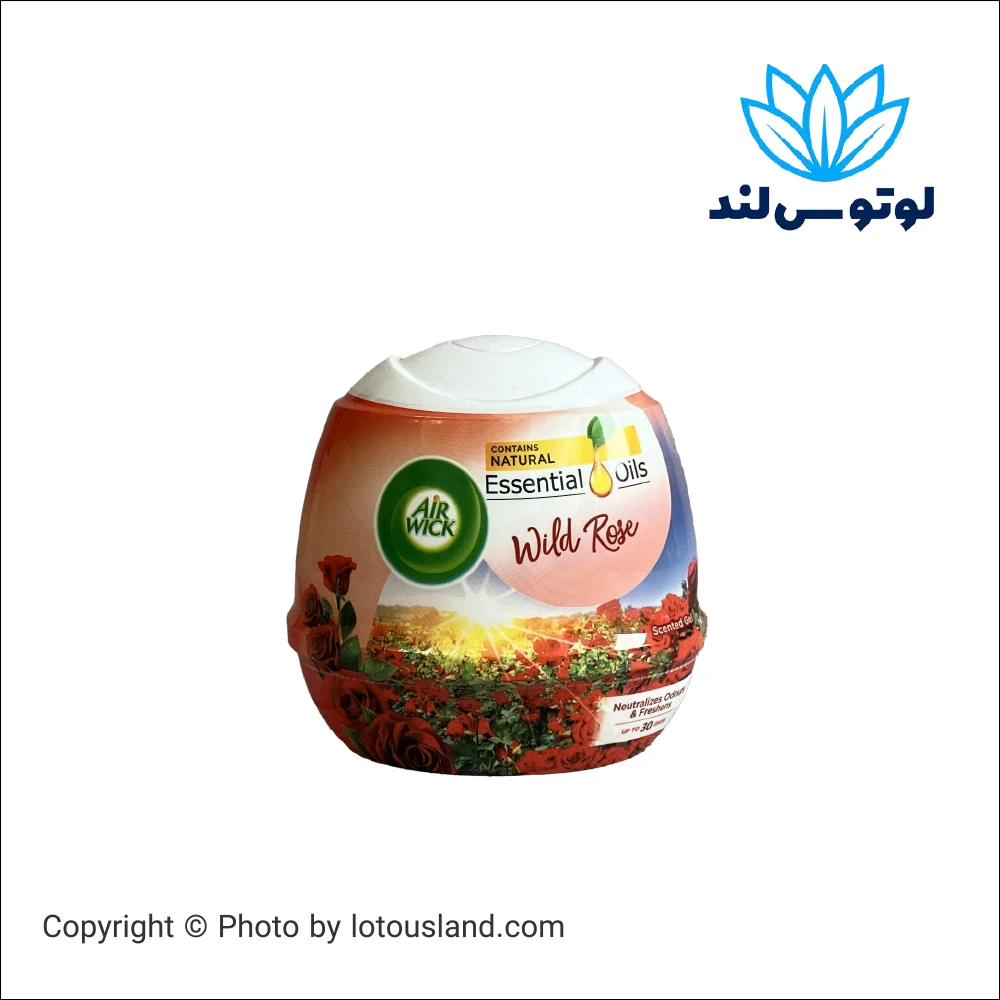 ژل خوشبو کننده هوا Air Wick Wild Rose رایحه رز وحشی