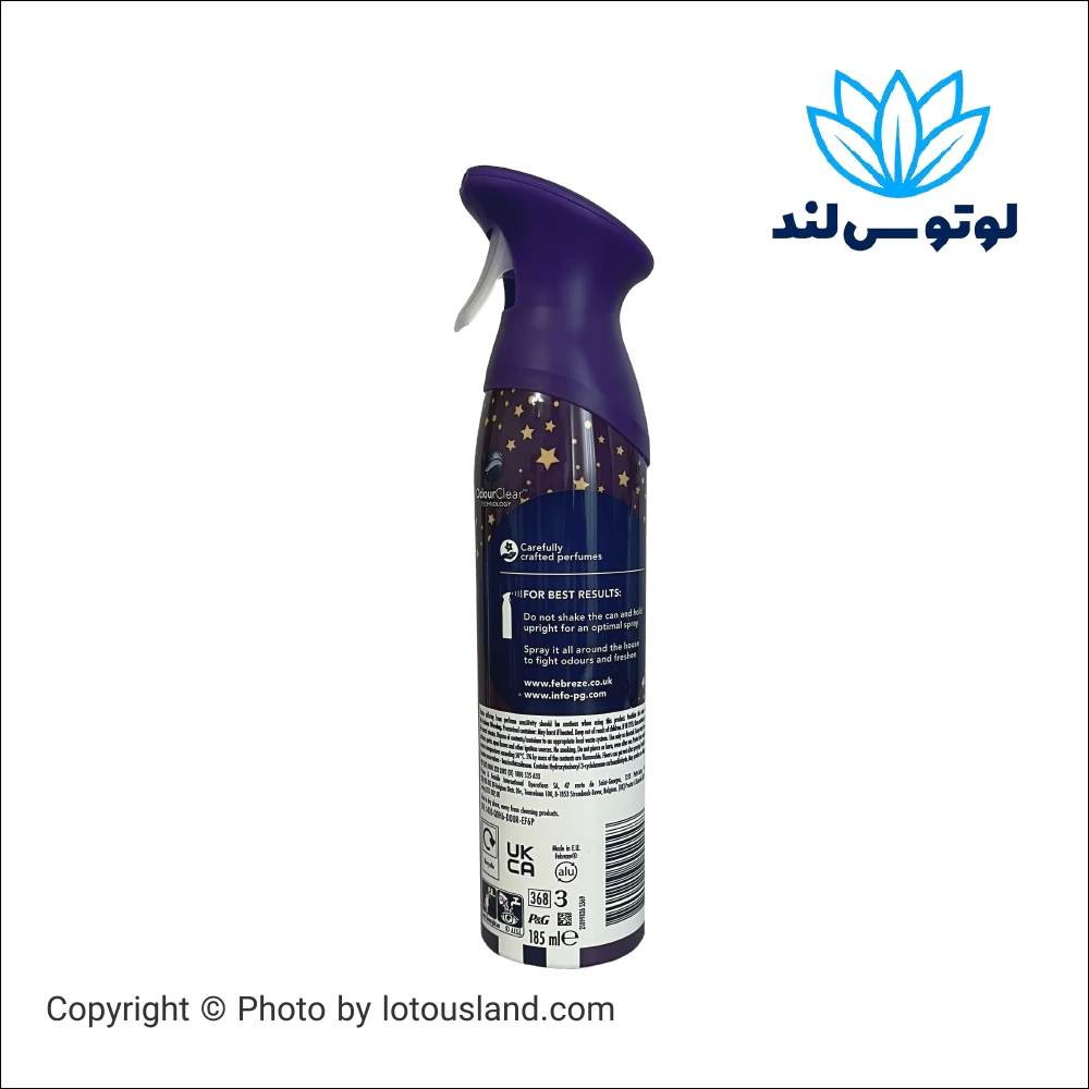 اسپری خوشبو کننده هوا فبرز Limited Edition Sugarplum Delight