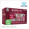 کیت مراقبت مو بایوکسین Forte مخصوص ریزش شدید شامل شامپو، سرم و قرص کراتین کمپلکس