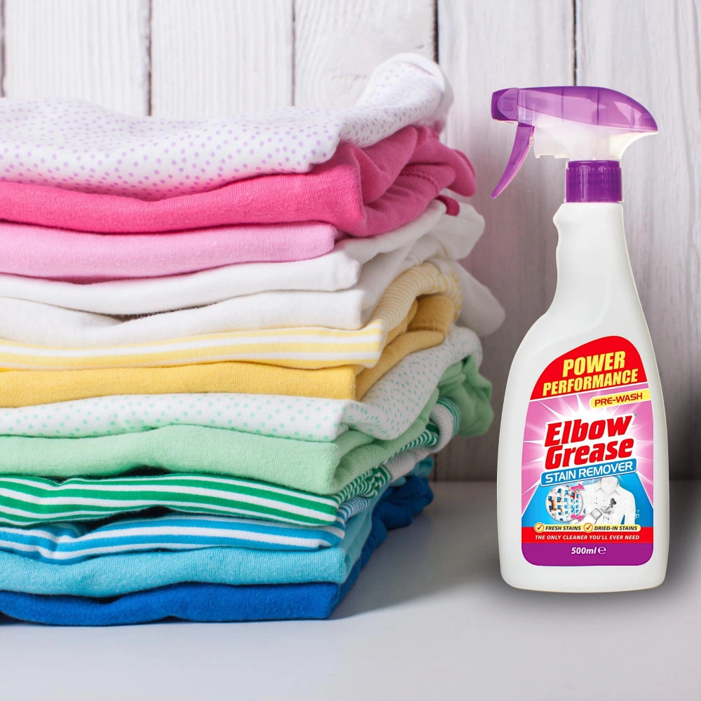 اسپری لکه بر قبل از شستشو البو گریس مدل Stain Remover حجم 500 میل