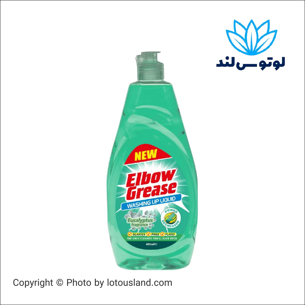 مایع ظرفشویی البو گریس رایحه اکالیپتوس حجم 600 میل