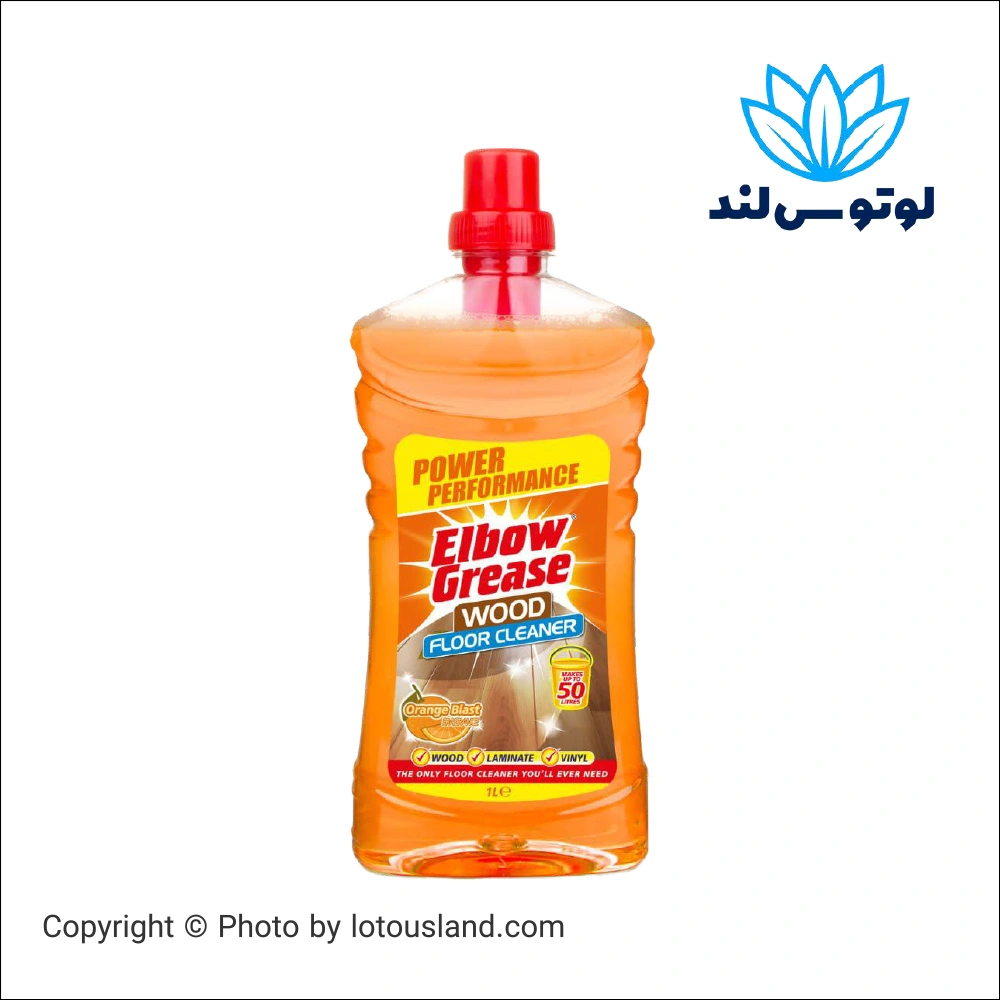 مایع کف شوی چوب البو گریس رایحه Orange Blast حجم 1 لیتر