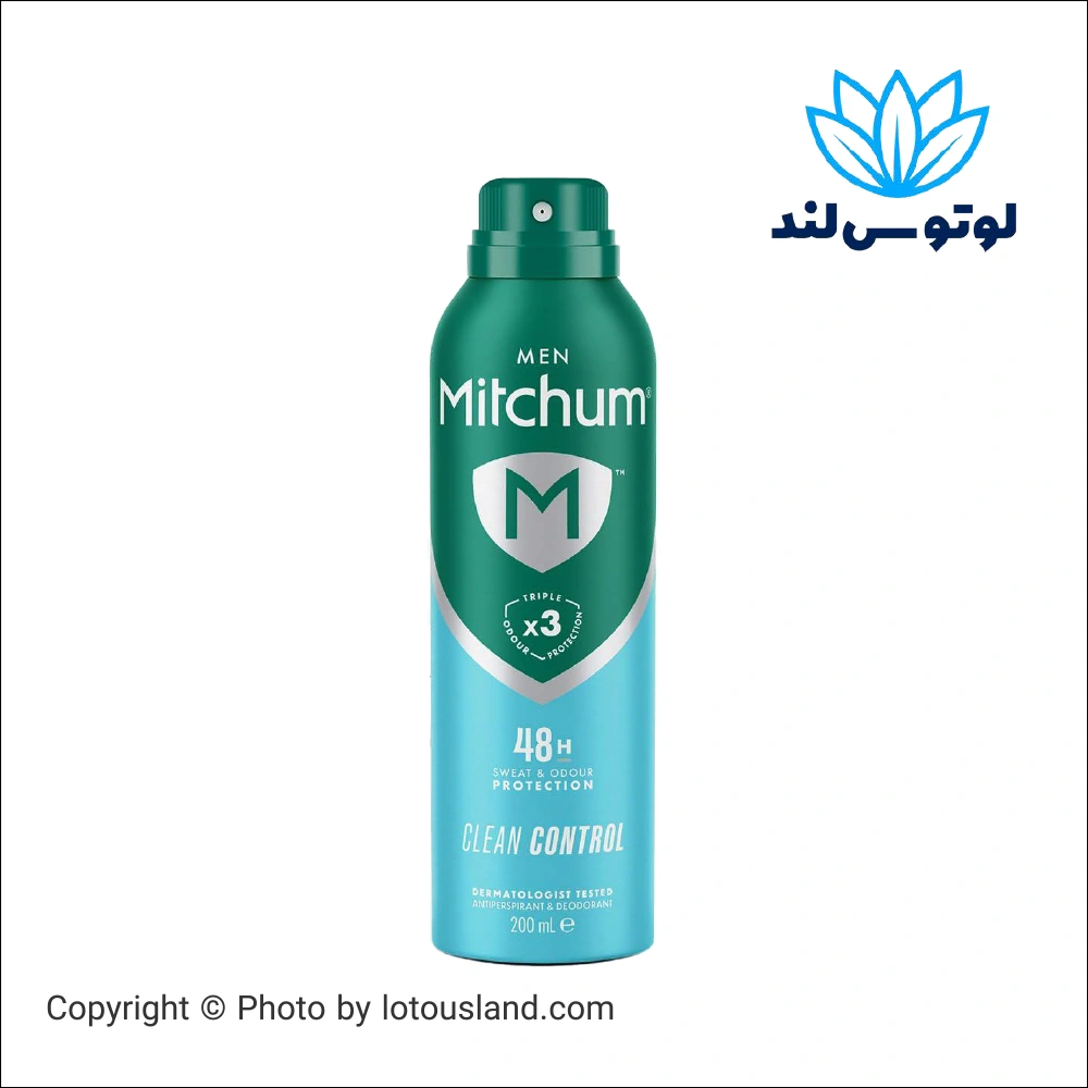 اسپری ضد تعریق مردانه میچام مدل Clean Control حجم 200 میل