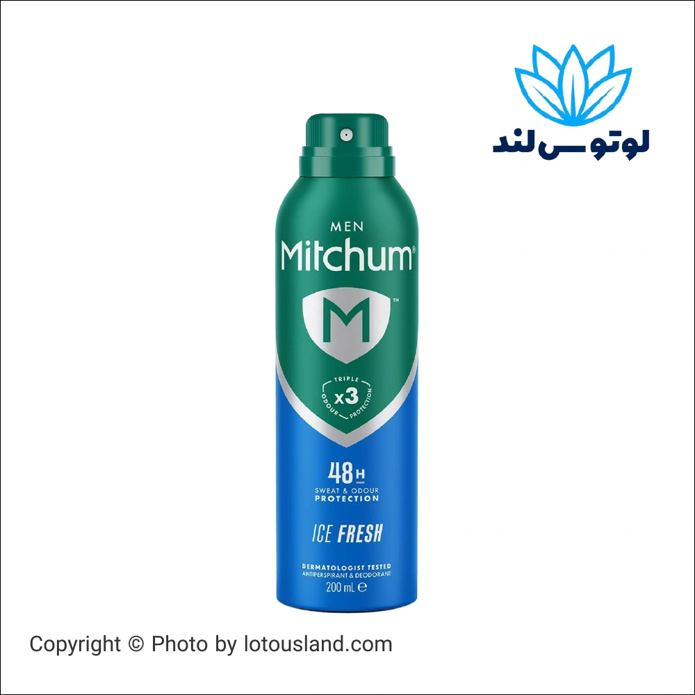 اسپری ضد تعریق مردانه میچام مدل Ice Fresh حجم 200 میل